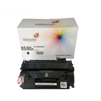 GOLDCOLOR  05A BLACK TONER CARTRIDGE(CE505A) for HP REPLACEMENT