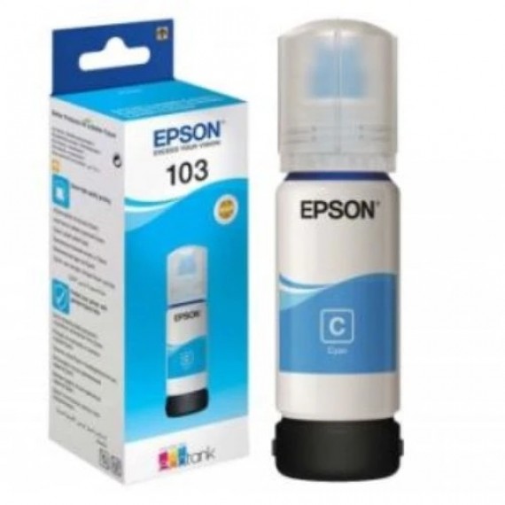 Epson 103 Ink - 65ml - Cyan