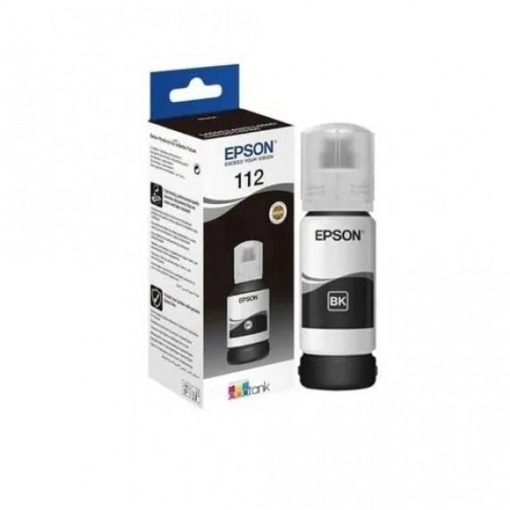 Epson 112 Ecotank Pigment Black Ink Bottle - 127ml