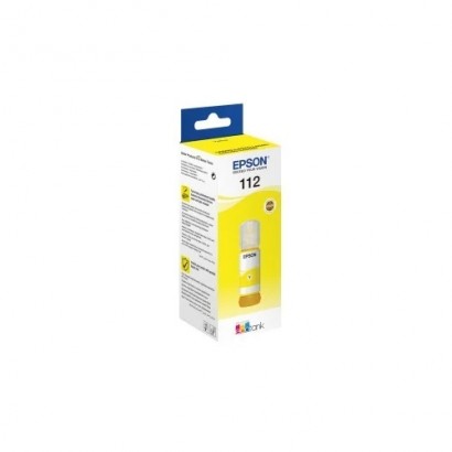 Epson 112 Ecotank Pigment Yellow Ink Bottle - 70ml