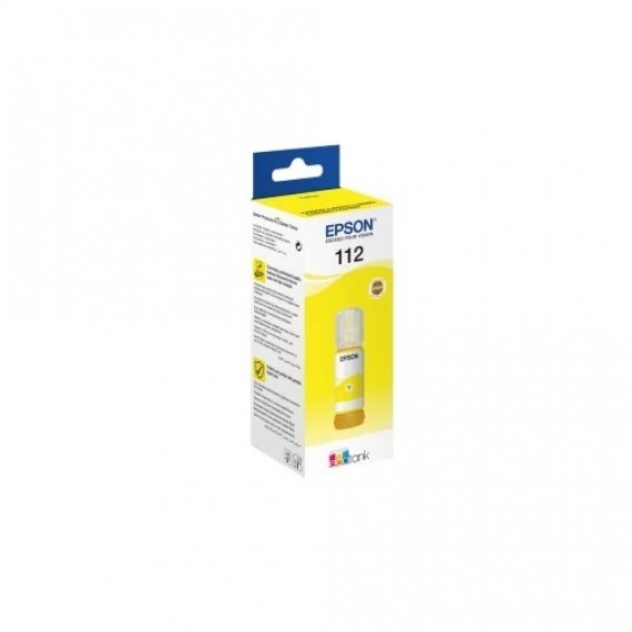 Epson 112 Ecotank Pigment Yellow Ink Bottle - 70ml