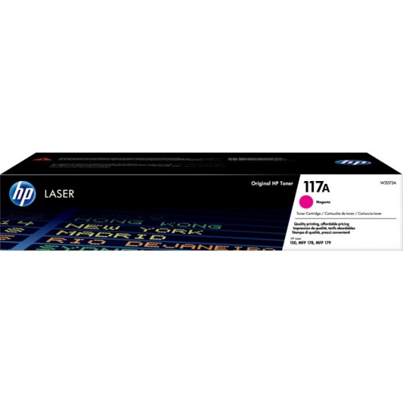 HP 117A Magenta Original Laser Toner Cartridge (W2073A)