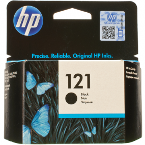 HP 121 Black Original Ink Cartridge (CC640HE)