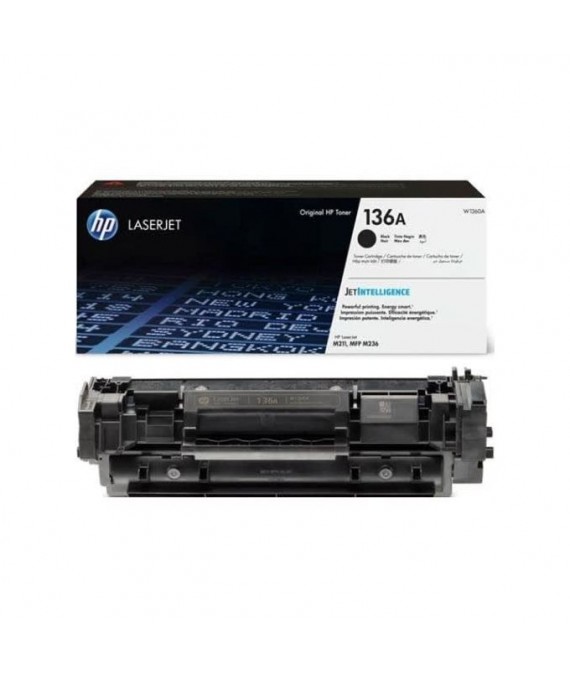 HP 136A Black Original LaserJet Toner Cartridge (W1360A)