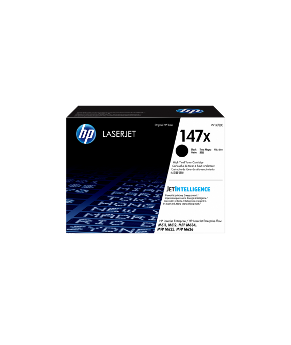 HP 147A Black Original LaserJet Toner Cartridge (W1470A)