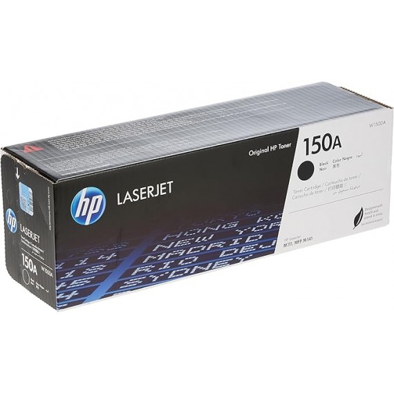 HP 150A Black Original LaserJet Toner Cartridge (W1500A)