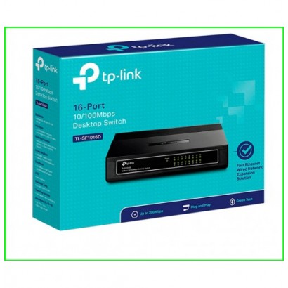 TP-LINK 16-PORT 10/100MBPS DESKTOP SWITCH TP-LINK 16-PORT 10/100MBPS DESKTOP SWITCH