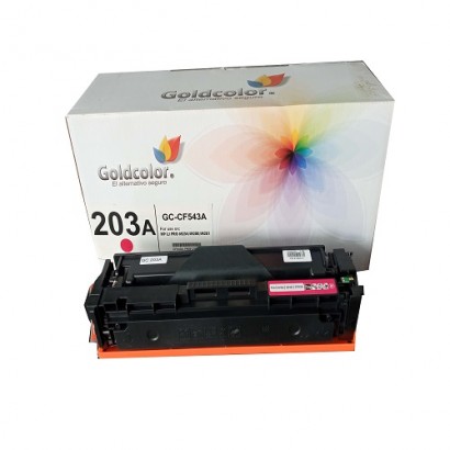 GOLDCOLOR 203A MAGENTA TONER CARTRIDGE (CF543A) FOR HP REPLACEMENT