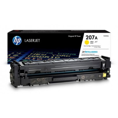 HP 207A Yellow Original LaserJet Toner Cartridge (W2212A)