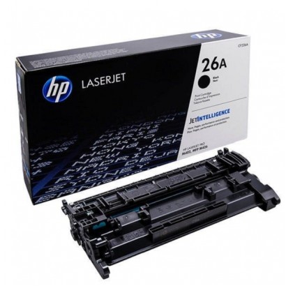 HP 26A Black Original LaserJet Toner Cartridge