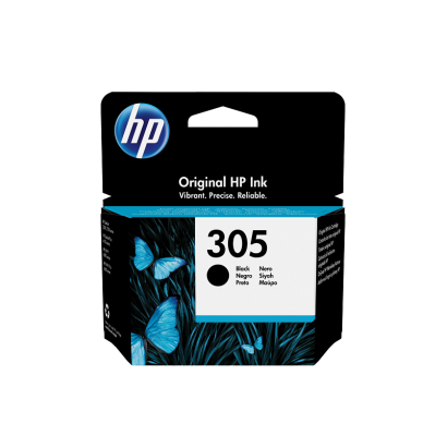 HP 305 Black Original Ink Cartridge (3YM61AE)