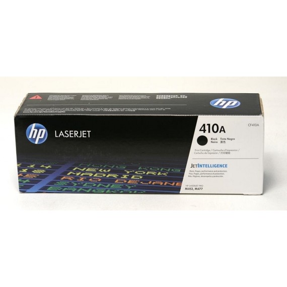 HP 410A Black Original LaserJet Toner Cartridge, CF410A