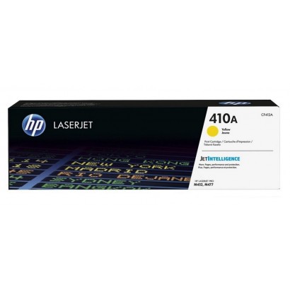 HP 410A Yellow Original LaserJet Toner Cartridge, CF412A