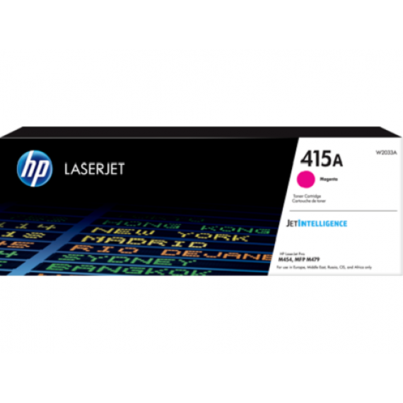 HP 415A Magenta Original LaserJet Toner Cartridge (W2033A)