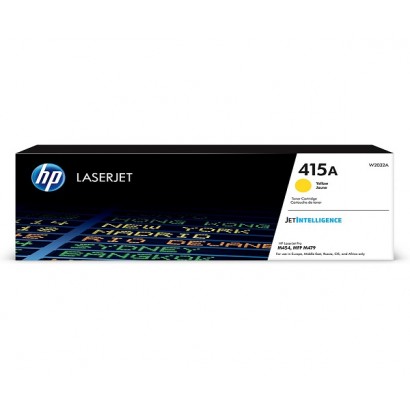 HP 415A Yellow Original LaserJet Toner Cartridge (W2032A)
