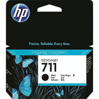 HP 711 38-ml Black Ink Cartridge (CZ129A)