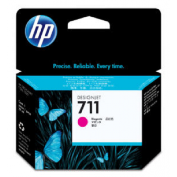HP 711 29-ml Magenta DesignJet Ink Cartridge (CZ131A)
