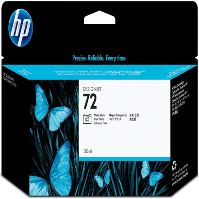 HP 72 130-ml Photo Black DesignJet Ink Cartridge (C9370A)