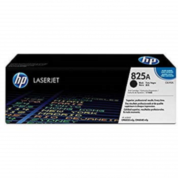 HP 825A Black Original LaserJet Toner Cartridge (CB390A)