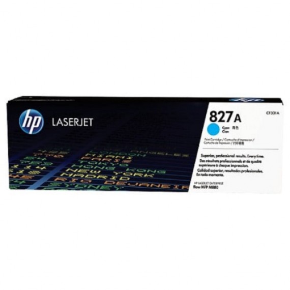 HP 827A (CF301A) Original Cyan Toner Cartridge