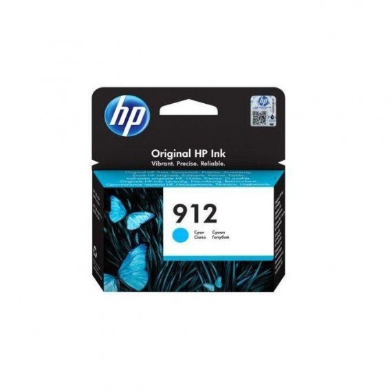 HP 912 Cyan Original Ink Cartridge (3YL77AE)