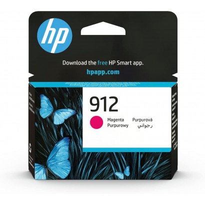 HP 912 Magenta Original Ink Cartridge (3YL78AE)
