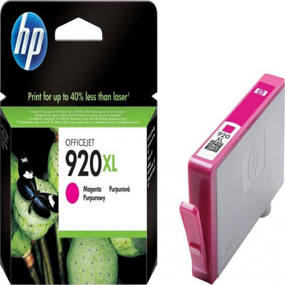 HP 920XL High Yield Magenta Original Ink Cartridge (CD973AE)