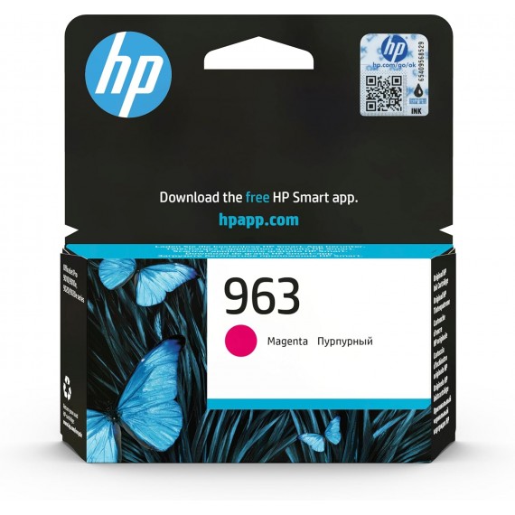 HP 963 Magenta Original Ink Cartridge (3JA24AE)