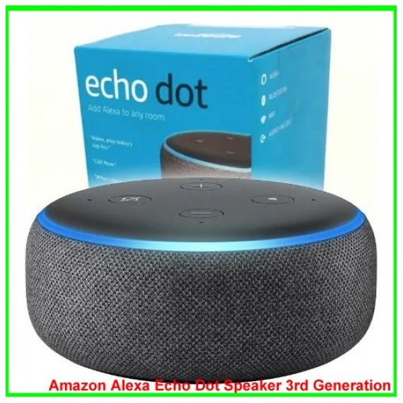 Amazon Alexa Echo Dot Speaker 3rd Generation