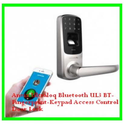 Anviz Ultraloq Bluetooth UL3 BT-Fingerprint-Keypad Access Control Door Lock