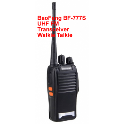 BaoFeng BF-777S UHF FM Transceiver Walkie Talkie BaoFeng BF-777S UHF FM Transceiver Walkie Talkie