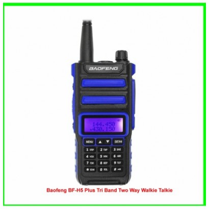 Baofeng BF-H5 Plus Tri Band Two Way Walkie Talkie Baofeng BF-H5 Plus Tri Band Two Way Walkie Talkie