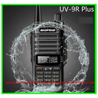 Baofeng UV-9R Plus VHF/UHF Dual Band Dustproof Waterproof IP67 Walkie Talkie Baofeng UV-9R Plus VHF/UHF Dual Band Dustproof Waterproof IP67 Walkie Talkie