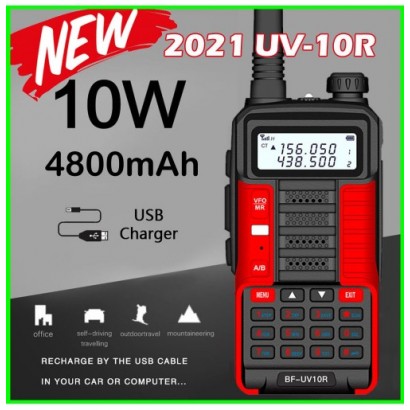Baofeng UV10R High Power Long Range Dual Frequency UHF/VHF Two Way Walkie Talkie Baofeng UV10R High Power Long Range Dual Frequency UHF/VHF Two Way Walkie Talkie