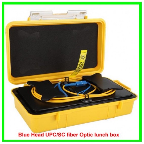 Blue Head UPC/SC fiber Optic lunch box