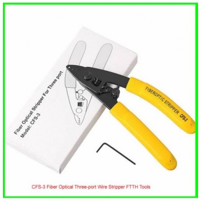 CFS-3 Fiber Optical Three-port Wire Stripper FTTH Tools