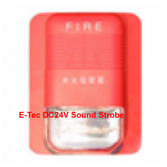 E-TEC DC24V SOUND STROBE