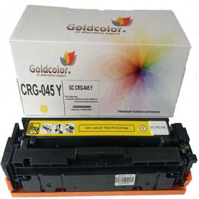 045 Yellow Toner Cartridge For Canon Color Imageclass Mf634cdw, Mf632cdw,lbp612cdw Printer
