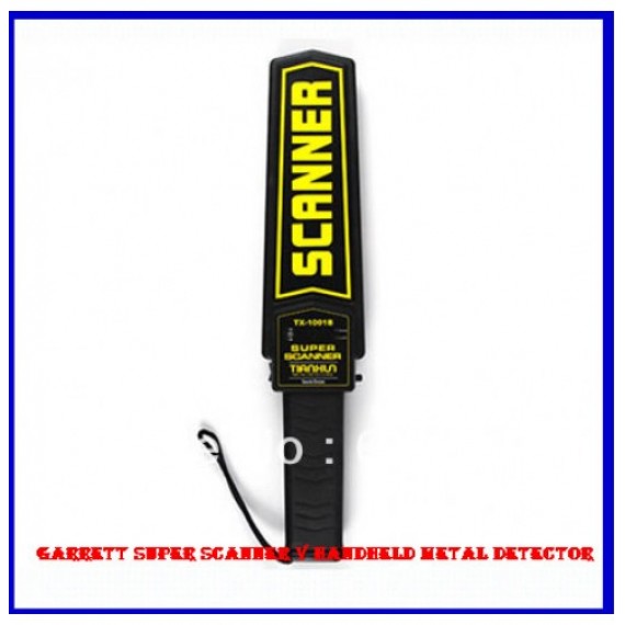 GARRETT SUPER SCANNER V HANDHELD METAL DETECTOR