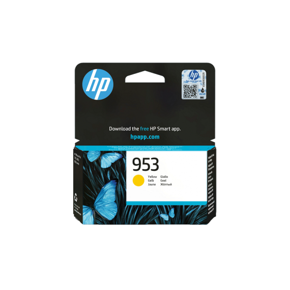 HP 953 Yellow Original Ink Cartridge (F6U14AE)