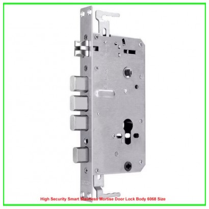 High Security Smart Stainless Mortise Door Lock Body 6068 Size