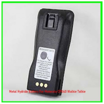 Metal Hydride Battery For Motorola CP040 Walkie Talkie