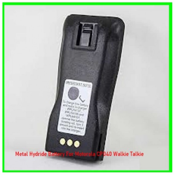 Metal Hydride Battery For Motorola CP040 Walkie Talkie