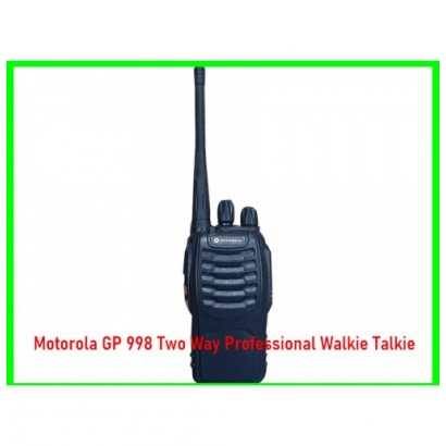 Motorola GP 998 Two Way Professional Walkie Talkie