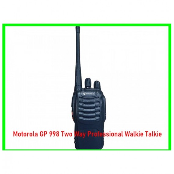 Motorola GP 998 Two Way Professional Walkie Talkie