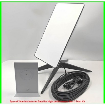 SpaceX Starlink Internet Satellite High performance Gen 3 Dish Kit