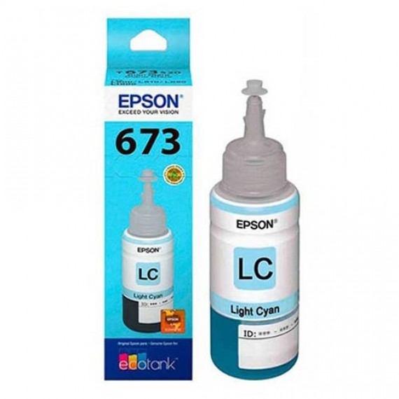 Epson T6735 Light Cyan Ink Bottle - 70ml