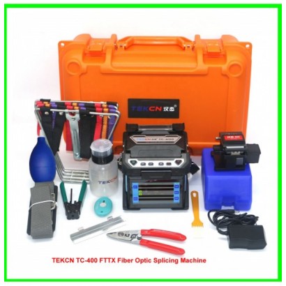 TEKCN TC-400 FTTX Fiber Optic Splicing Machine