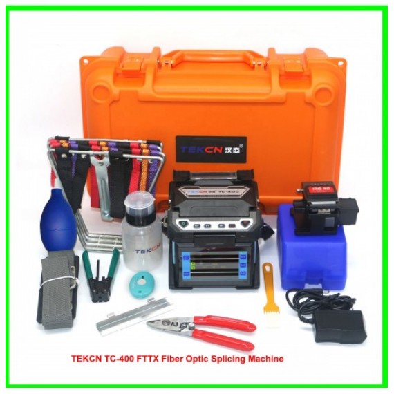 TEKCN TC-400 FTTX Fiber Optic Splicing Machine