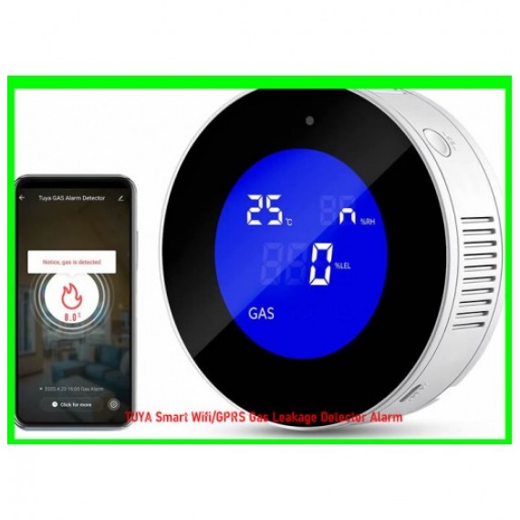 TUYA SMART WIFI/GPRS GAS LEAKAGE DETECTOR ALARM--08171887447